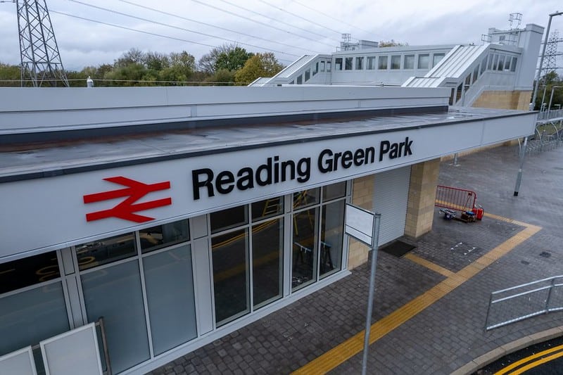 The Business Magazine article image for: Drone footage unveils Reading’s new Green Park station
