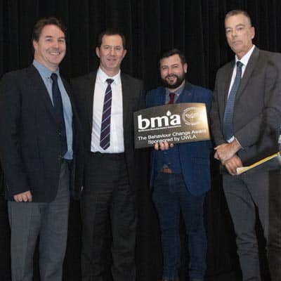 The Business Magazine article image for: Triton Showers recognised for driving behaviour change with BMA Sustainability Award win