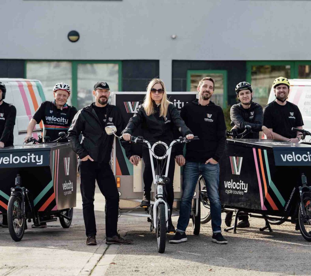 The Business Magazine article image for: Velocity teams up with Oxford traders to offer zero carbon ‘Buy by Bike’ delivery for shoppers