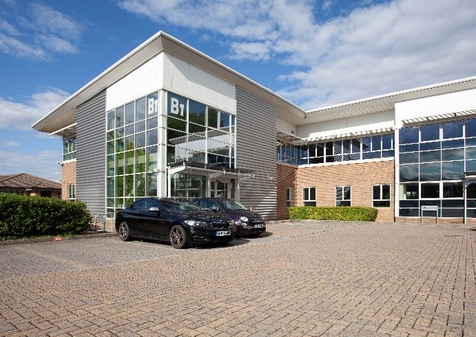 The investment interest of an office building in Chippenham which is currently home to technology provider SSS Ltd is currently up for sale.