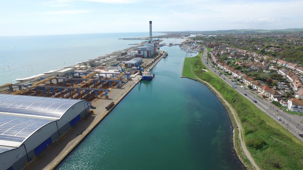 Shoreham Port has gained funding from HSBC