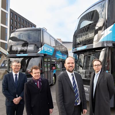 The Business Magazine article image for: National Express West Midlands invests record £150 million in 300 UK-made electric zero emission buses