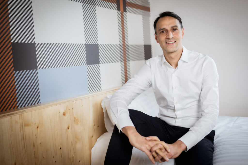 easyHotel CEO Karim Malak
