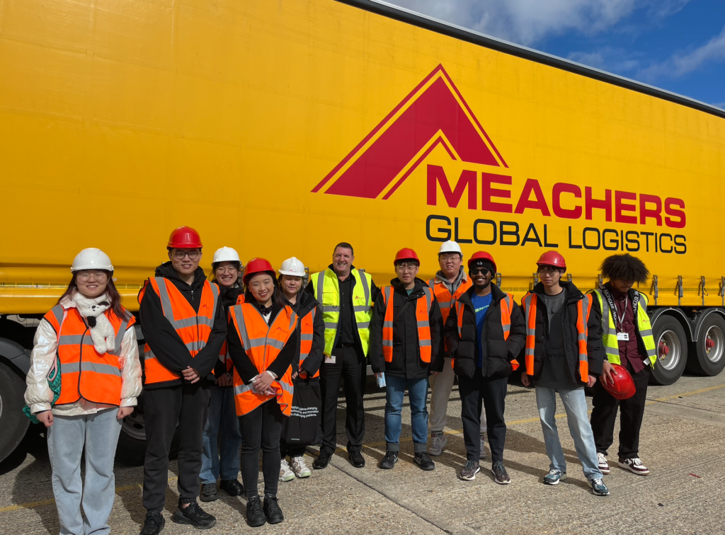 The Business Magazine article image for: Meachers talks logistics with University of Southampton students