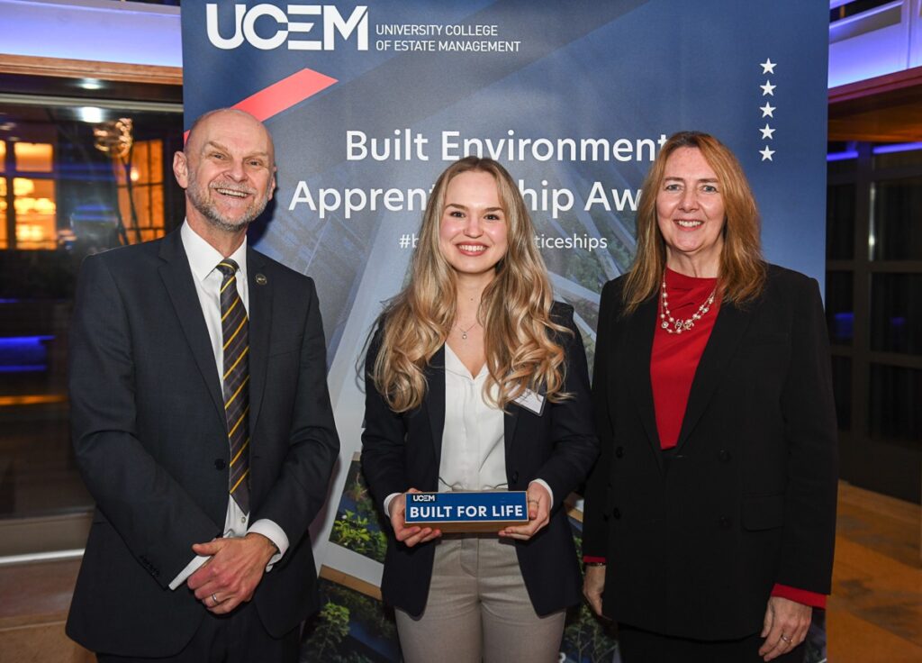 The Business Magazine article image for: Fareham undergraduate wins at Built Environment Apprenticeship Awards