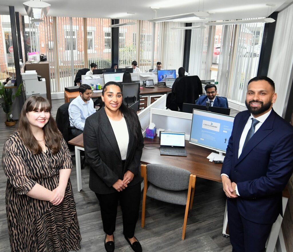 The Business Magazine article image for: Staff numbers double as Cheylesmore Charted Accountants uses investment fund to move into state of the art office space
