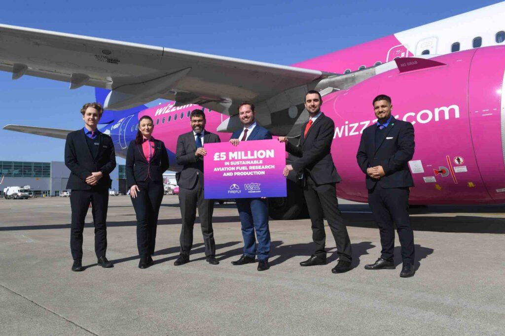 The Business Magazine article image for: Wizz Air invests in Bristol-based biofuel innovator Firefly