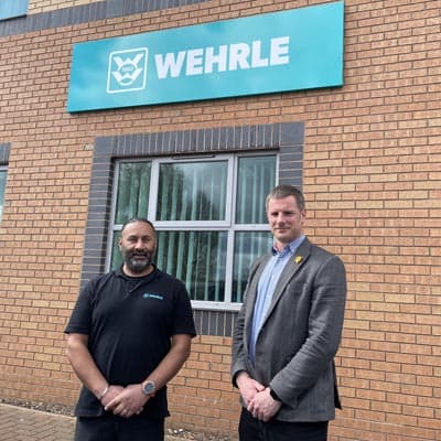 The Business Magazine article image for: International wastewater firm WEHRLE moves UK HQ to Bromsgrove, aided by John Truslove