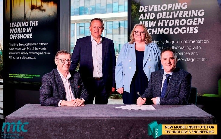 The Business Magazine article image for: Coventry’s Manufacturing Technology Centre signs agreement with New Model Institute for Technology and Engineering