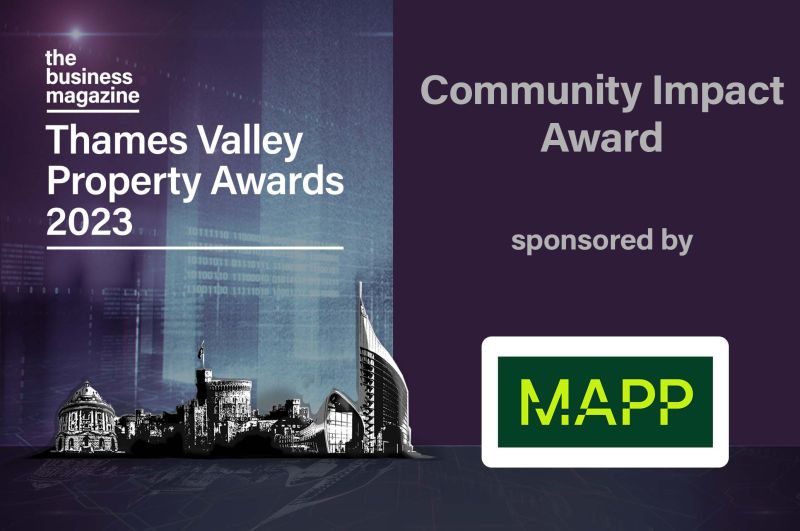 The Business Magazine article image for: MAPP sponsor Community Impact Award at Thames Valley Property Awards