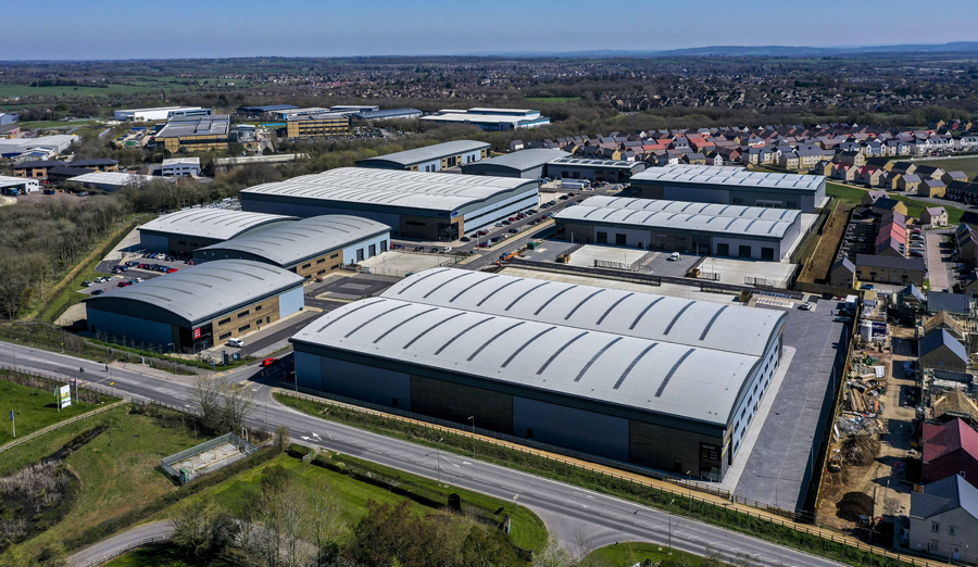 The Business Magazine article image for: Tungsten Properties completes final phase of £70 million 14-unit Witney industrial development