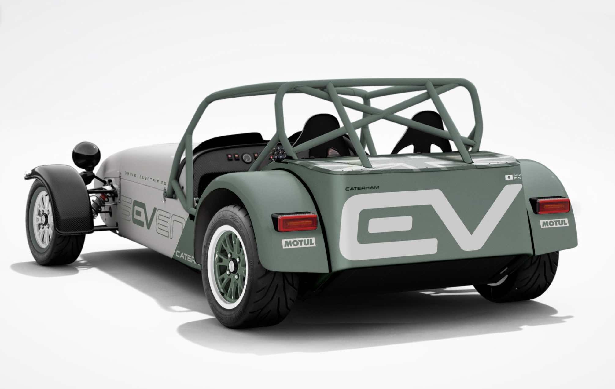 Kent-headquartered Caterham unveils vision for future all electric Seven