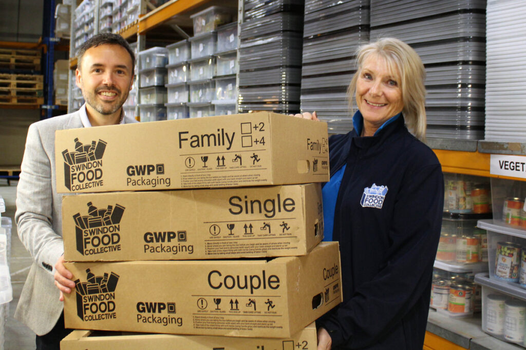 The Business Magazine article image for: Packaging firm GWP marks 10 years of support for Swindon Food Collective with further support