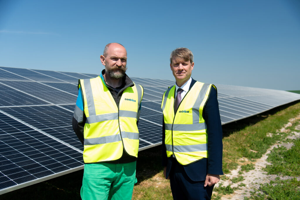 The Business Magazine article image for: Centrica opens its first UK solar farm in Wiltshire