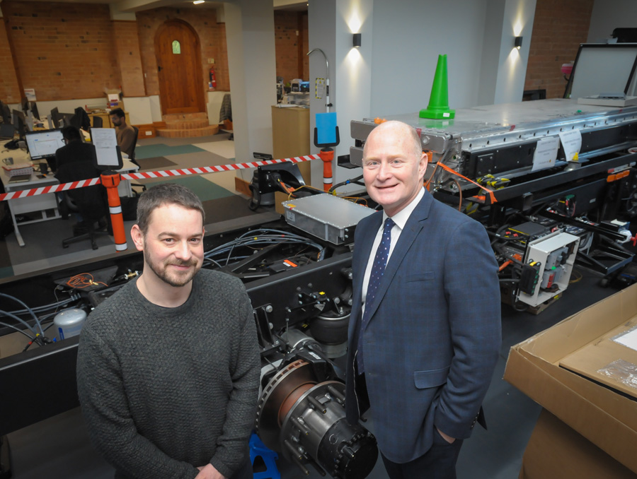 The Business Magazine article image for: High-powered deal brings all-electric commercial vehicle firm to Warwickshire