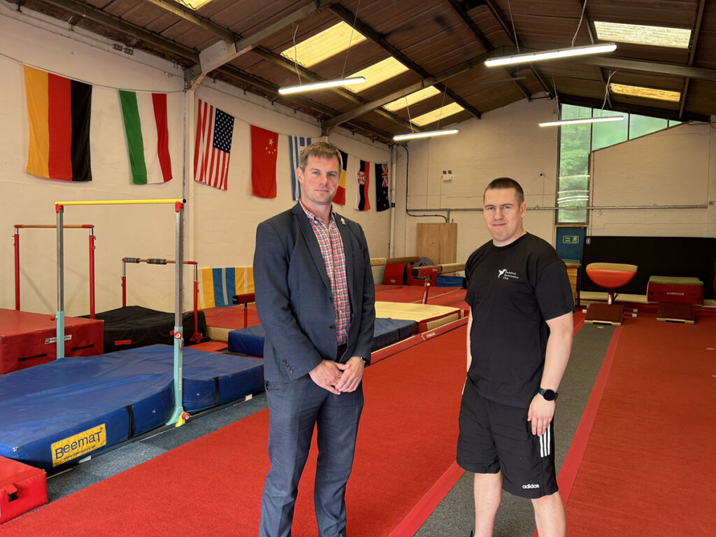 The Business Magazine article image for: John Truslove helps bring gymnastics centre to Redditch