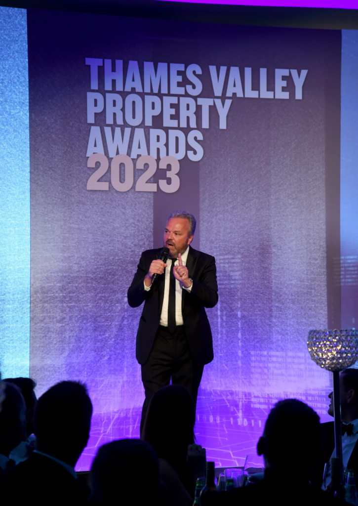 Hal Cruttenden at theThames Valley Property Awards 2023