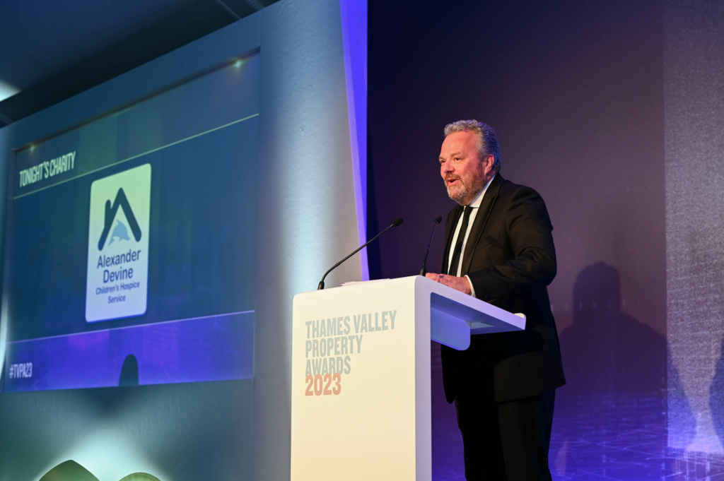 Hal Cruttenden at the Thames Valley Property Awards 2023