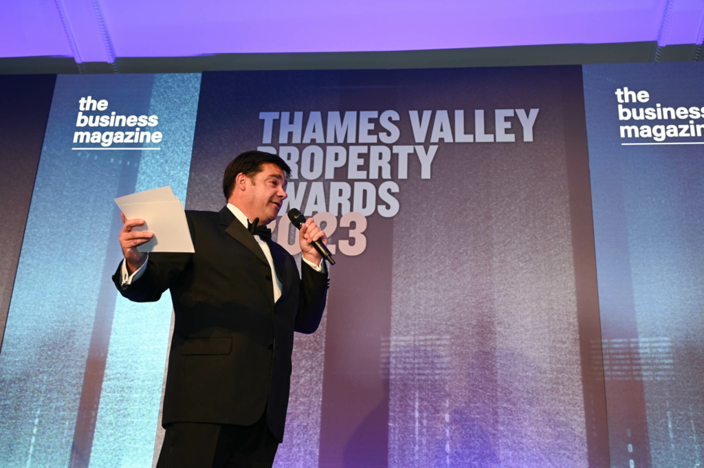Richard Thompson at The Thames Valley Property Awards 2023
