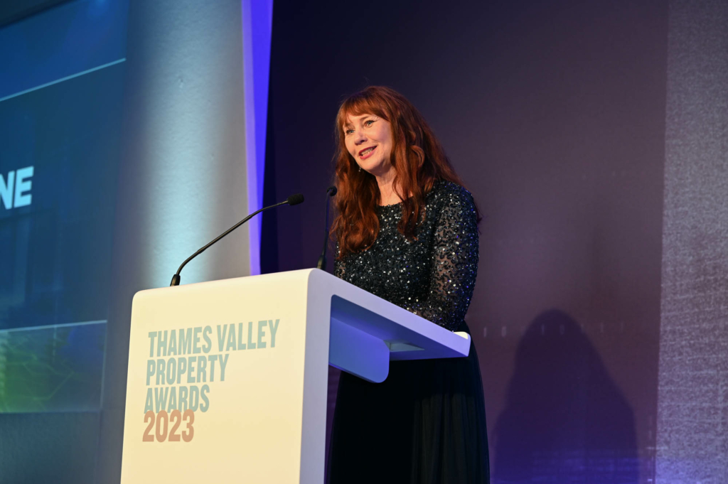 Fiona Devine at The Thames Valley Property Awards 2023