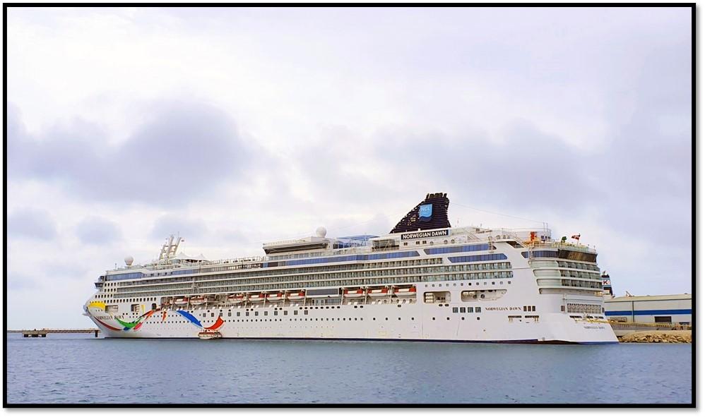The Norwegian Dawn - picture contributed