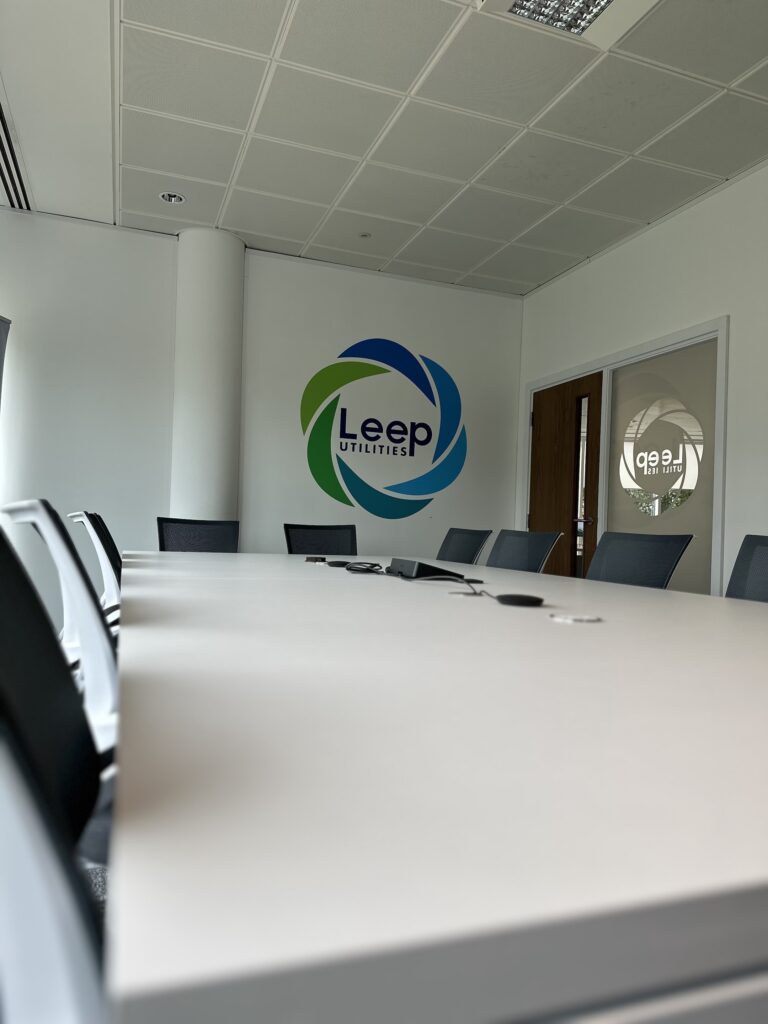 Leep Utilities have moved into new offices in Reading's Green Park
