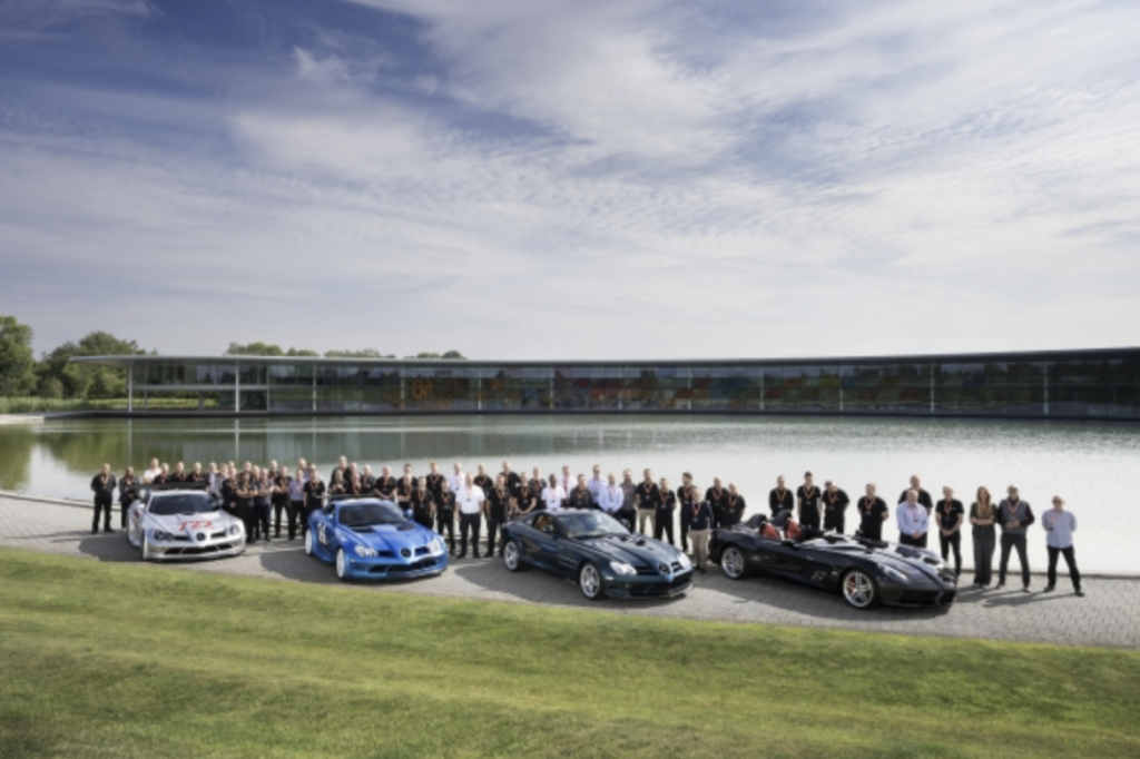 The Business Magazine article image for: Mercedes McLaren celebrates 20 years of the SLR