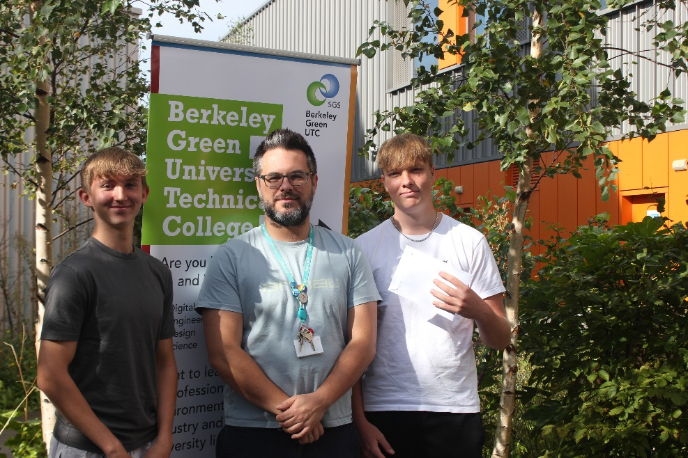 The Business Magazine article image for: Berkeley Green UTC celebrates students' GCSE results