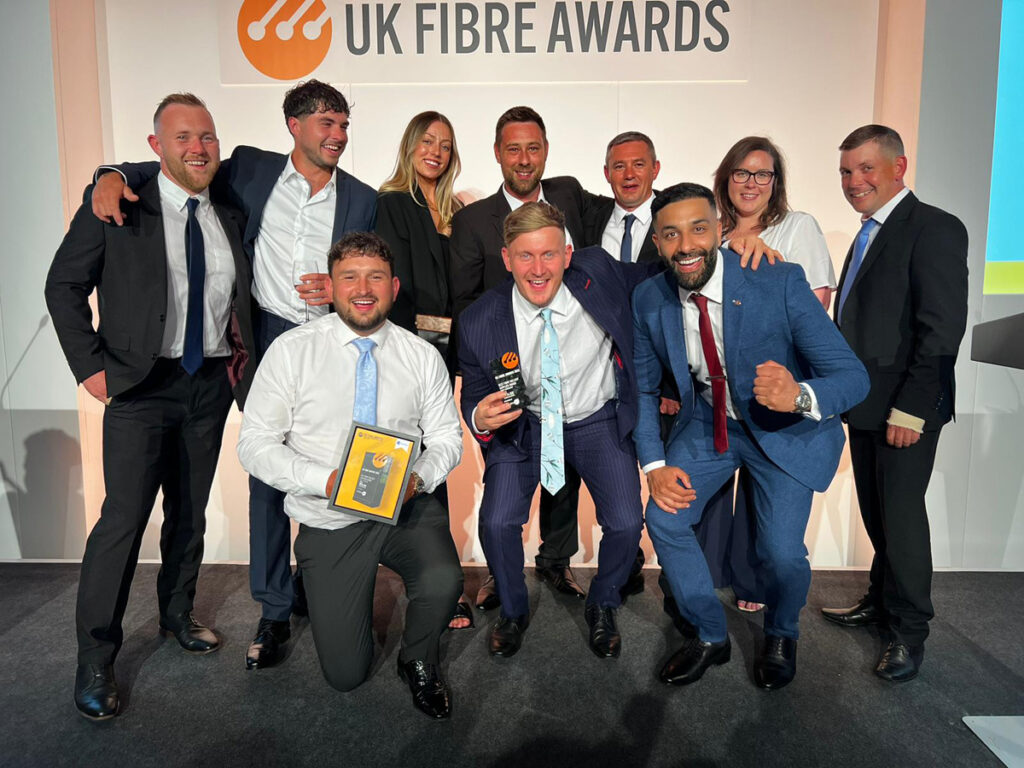 The Business Magazine article image for: Bristol-based fibre optics specialist Pulse Networks celebrates a win at UK Fibre Awards
