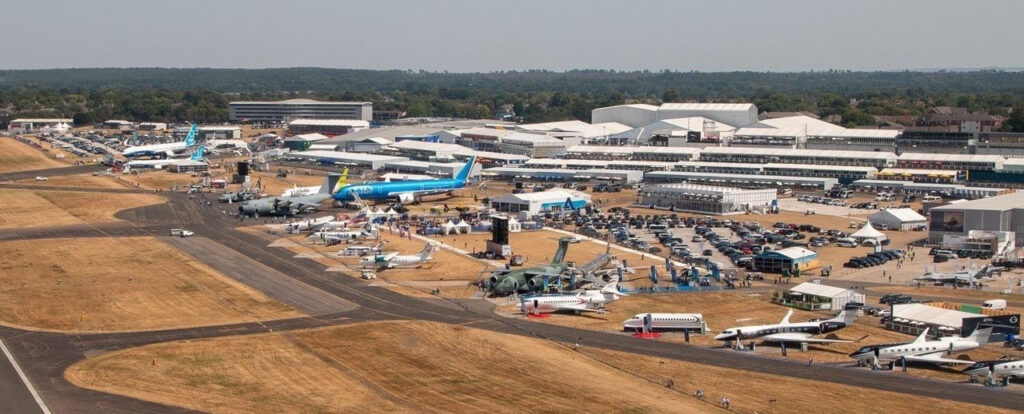 The Business Magazine article image for: Record-breaking demand for exhibition space at Farnborough International Airshow