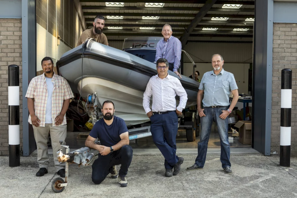 The Ecomar Propulsion team - picture contributed