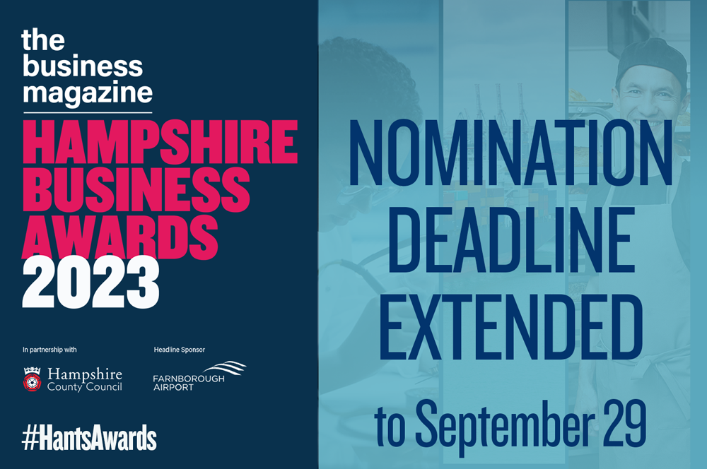 Deadline extended for Hampshire Business Awards nominations