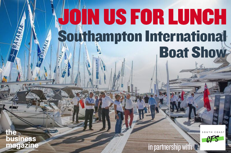 Three reasons to join us for lunch at the Southampton International Boat Show