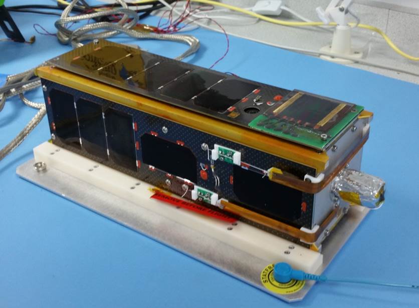 CubeSat made at the University of Surrey - picture contributed