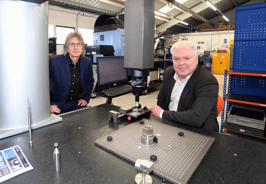 The Business Magazine article image for: Warwickshire councillor visits growing aerospace business