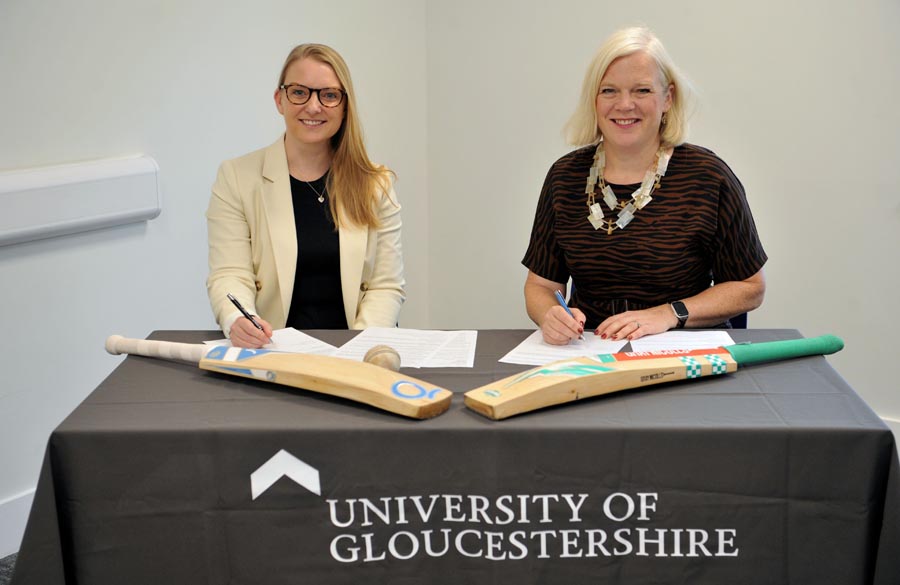 The Business Magazine article image for: University of Gloucestershire joins forces with Western Storm