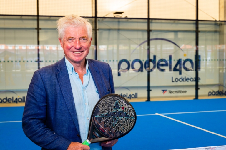 Padel4All CEO and founder Christopher Wilkinson - picture contributed