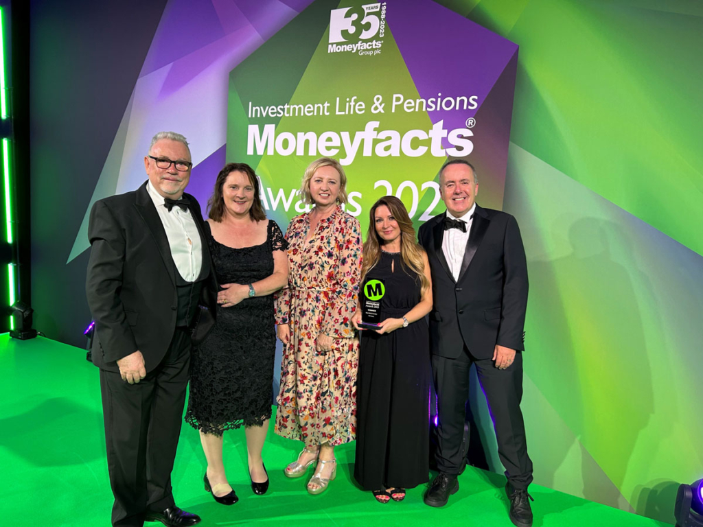The Business Magazine article image for: Salisbury-based WBR Group celebrates top honours at Moneyfacts Investment Life & Pensions Award 2023