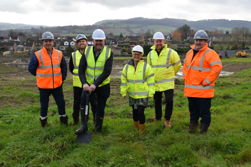 The Business Magazine article image for: Bromford breaks-ground at its largest ever self-built development in Winchcombe