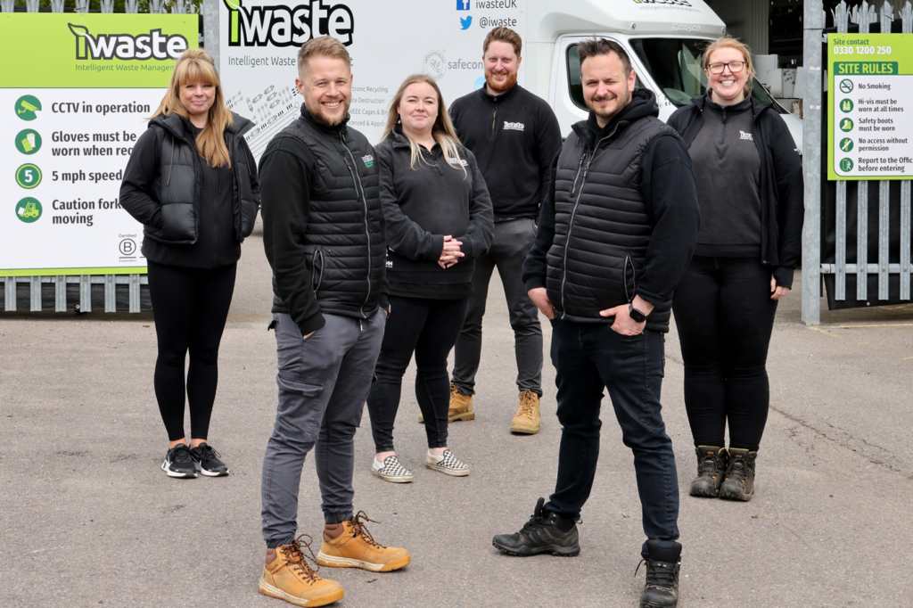 The Business Magazine article image for: Turnover up 35 per cent as Reading recyclers iWaste celebrate 10 years