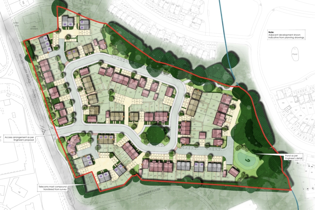 The Business Magazine article image for: Persimmon Homes gets green light for 95 homes at Chippenham brownfield site