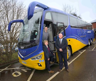 The Business Magazine article image for: Warwickshire coach firm sees sales increase by a quarter in its 115th year