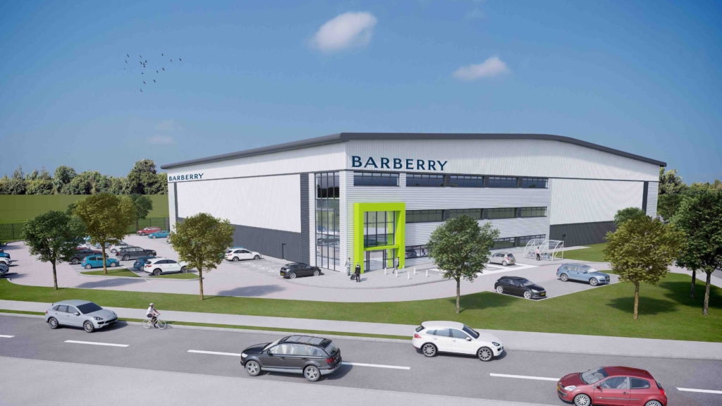 The Business Magazine article image for: Barberry unveils £14m warehouse plans