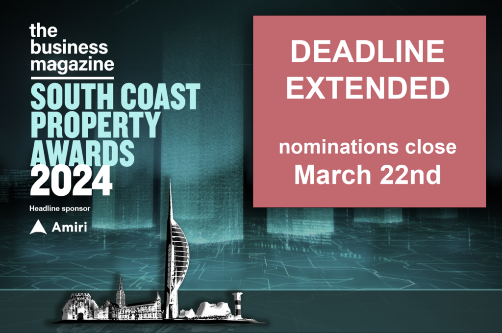 Nominations deadline extended for the South Coast Property Awards 2024