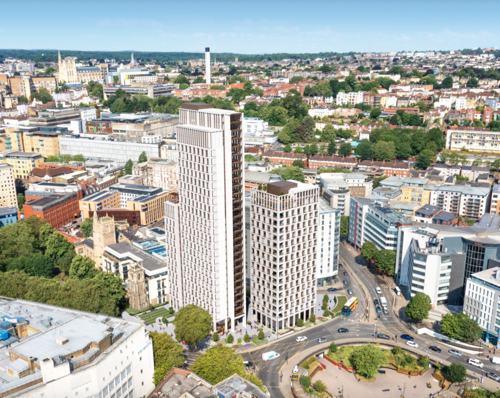 The Business Magazine article image for: Whitbread and Olympian Homes to redevelop landmark Bristol City Centre hotel