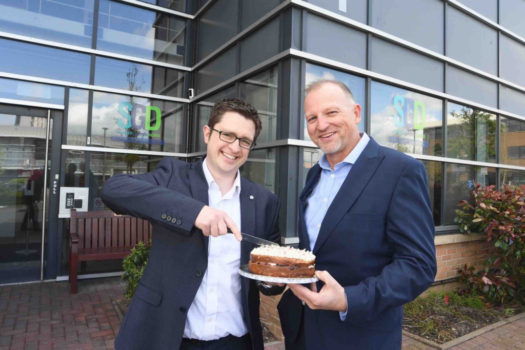 The Business Magazine article image for: Twentieth anniversary is icing on the cake for Coventry accountants