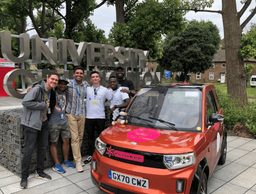 The Business Magazine article image for: Brighton students join Sussex electric vehicle manufacturer to showcase zero-carbon transport