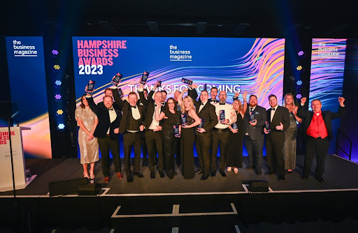 The winners of the 2023 Hampshire Business Awards