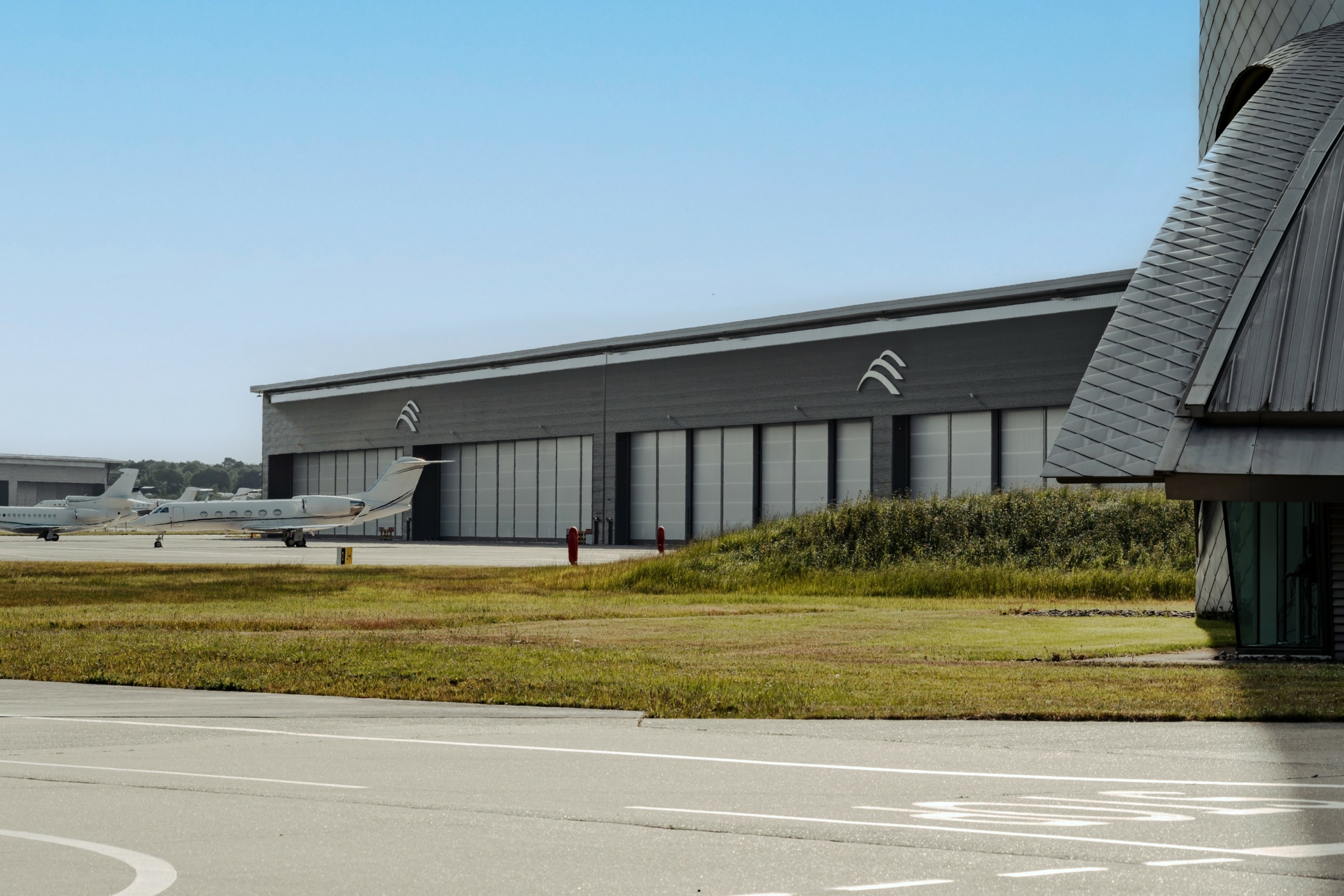The Business Magazine article image for: Farnborough Airport opens £55m Domus III hangar
