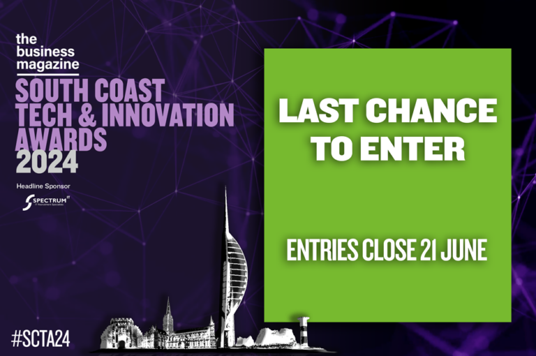 Final day to enter the South Coast Tech & Innovation Awards 2024